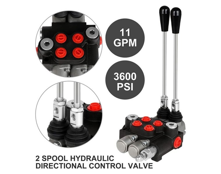 2 Spool Hydraulic Cylinder (OVER STOCKED) Carousel 2