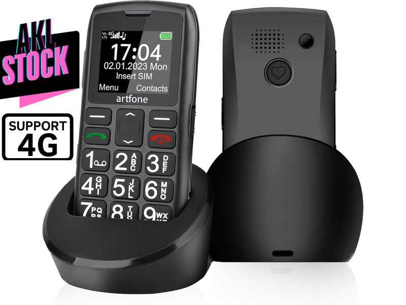 4G Elderly Mobile Phone, SOS Button, Big Button64141728487553110