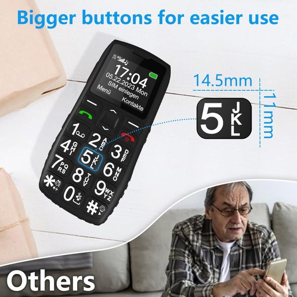 4G Elderly Mobile Phone, SOS Button, Big Button64141728487553113