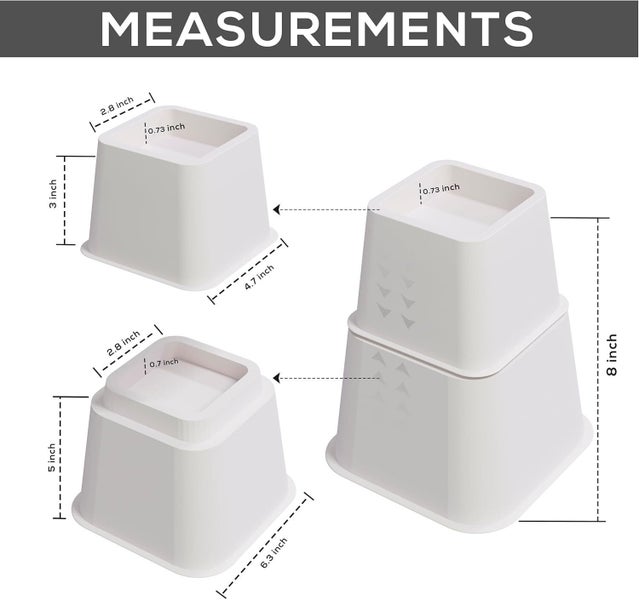 Bed Risers Furniture Riser NZ Clearance Carousel 2