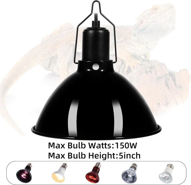 8.5inch Dome Reptile Heat Lamp Reptile Light Fixture *Sale NZ Stock Deal*64565206698241112
