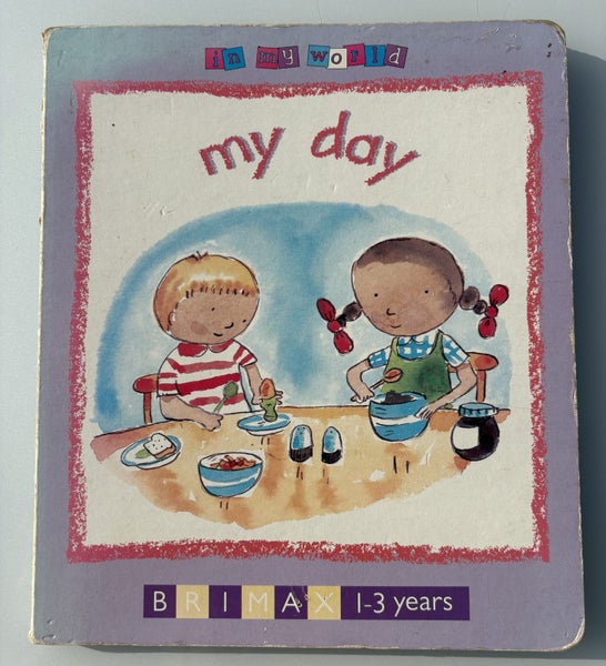 1-3 years book My Day Carousel 1