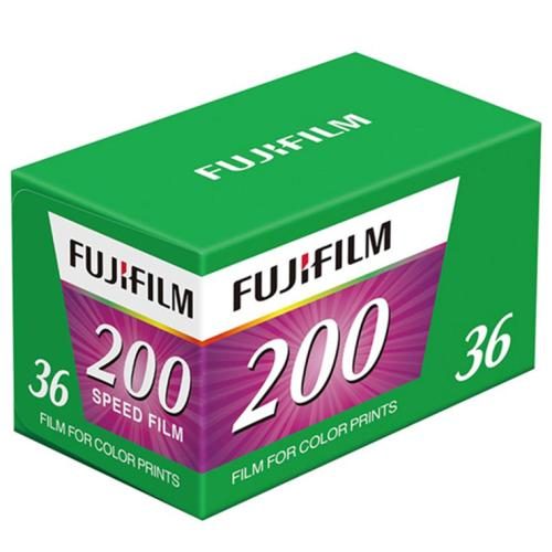 Fujifilm 200 Color Negative Film (35mm Roll Film, 36 Exposures) 3-Pack Carousel 1