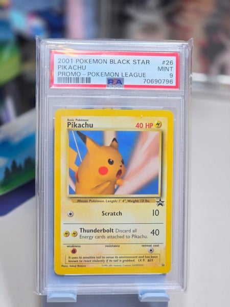 Pokemon cards pikachu psa 10 and pikachu psa 9 Carousel 1