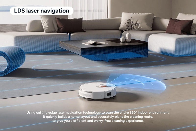 Xiaomi S20+ Robot Vacuum and Mop Cleaner with Charging Dock, HKIROBXM20P Carousel 2