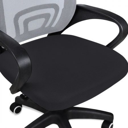 Office Chair Gaming Computer Chairs Mesh Executive Back Seating Study Seat Grey Carousel 4