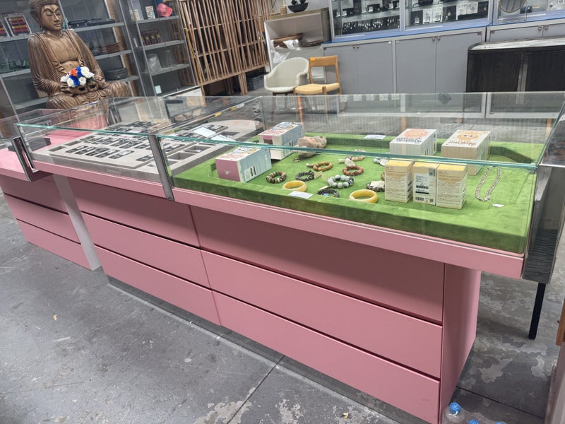 Glass Display Cabinent x 2 Carousel 2