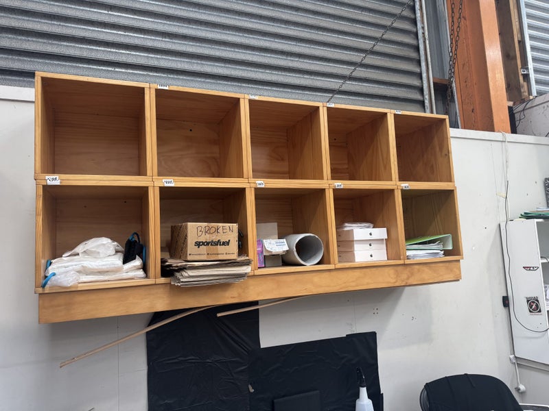 Wood Display Cabinets only Carousel 1