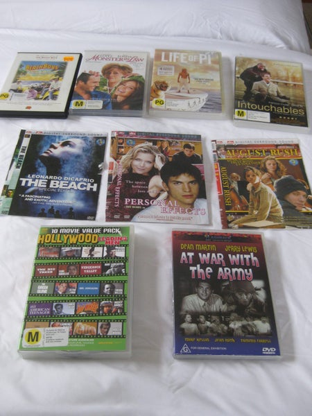 DVD's bulk 9 items, Carousel 1