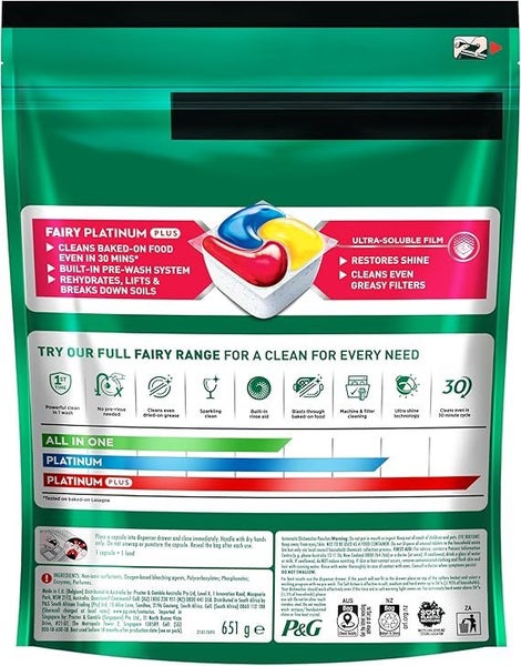 Platinum Plus X 60 Lemon Dishwasher Tablets Carousel 2