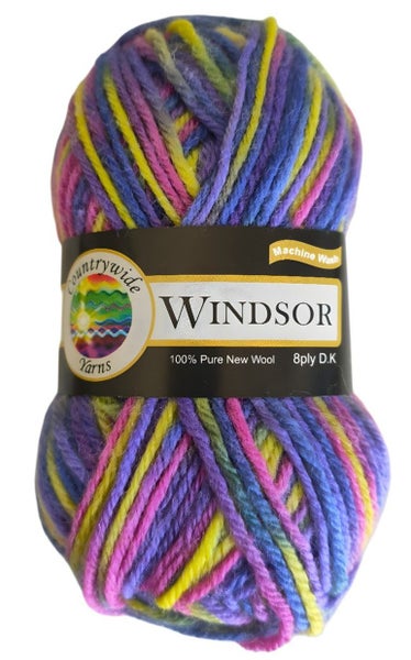 Countrywide Yarns Windsor 8ply ***$RRP $6.20*** Carousel 1
