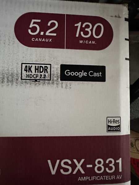 Pioneer VSX 831 Amplifier64363404960001111