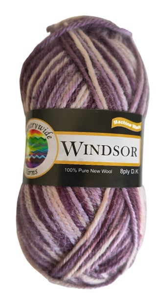 Countrywide Yarns Windsor 8ply Yarn RRP$6 Carousel 1