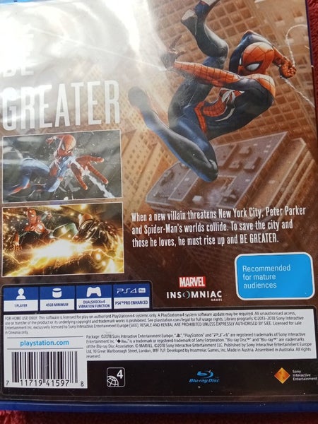 Marvel Spider-Man PS4 Carousel 3