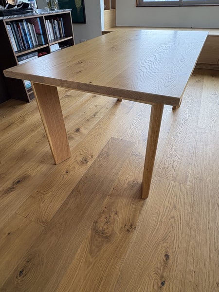 Solid Oak NZ Made WRW Dining Table (6 seater)64174380379138110
