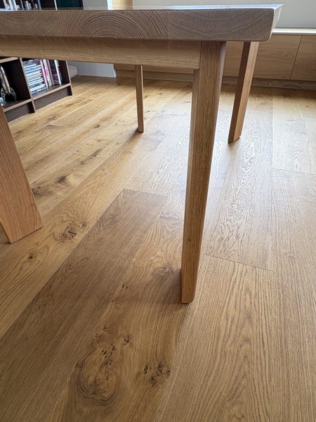 Solid Oak NZ Made WRW Dining Table (6 seater)64174380379138111