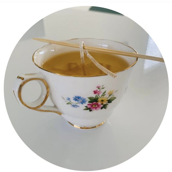 Make your own soy candle in a tea cup kit Carousel 2