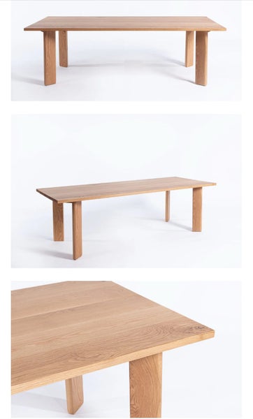 Solid Oak NZ Made WRW Dining Table (6 seater)64174380379138113