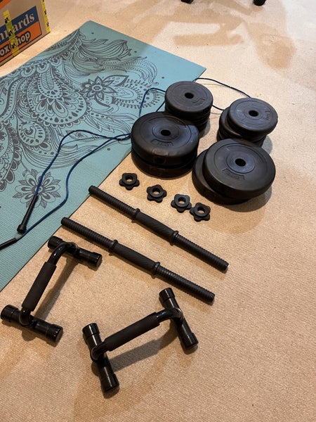 Homework out- Dumbbells, Weights, Push-Up Bars, Yoga Mat & Skipping Rope Carousel 3