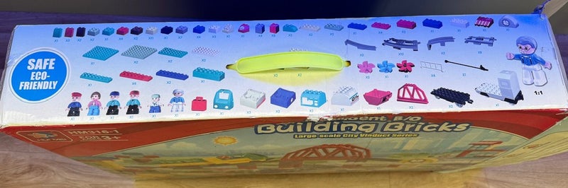 Lego Duplo Compatible Operational Train Set Carousel 12