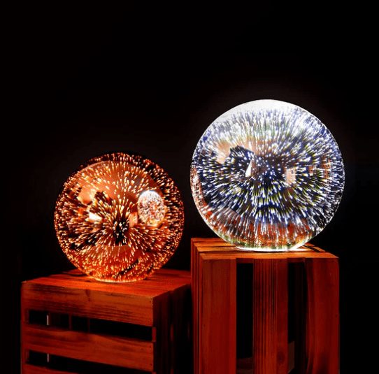 Javarone Table Lamp Chrome Carousel 2