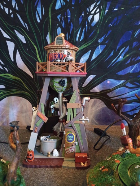 Spooky Town Lemax-Make your own little spookytown village! Carousel 3