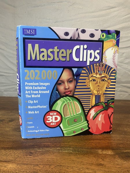 MasterClips 202,000 Premium Images on CD-Rom - Big Box Carousel 1