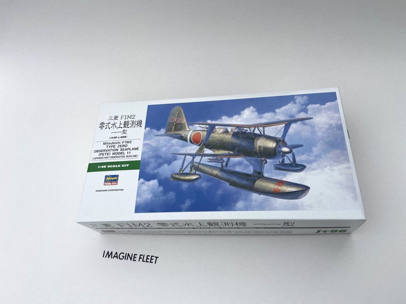 Hasegawa 1/48 Mitsubishi F1M2 Type Zero Observation Seaplane Plastic Model Ki...64521046932097111
