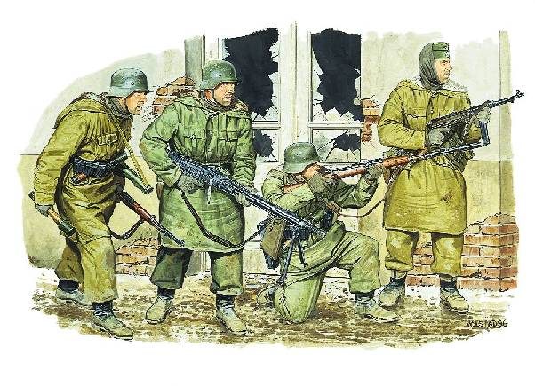 DRAGON 1:35 scale Waffen SS Panzer Grenadiers (Kharkov 1943) 6059 plastic mod...64185158895234110