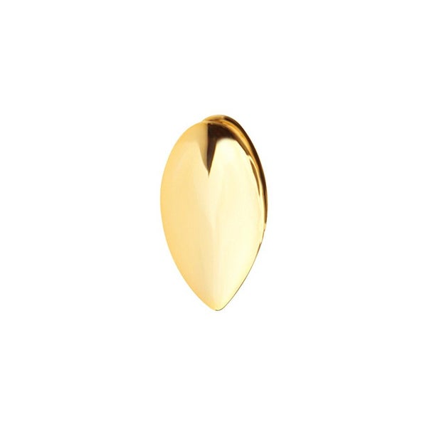 Single 14x7mm Grill - Canine Fang Tooth - gold Carousel 1
