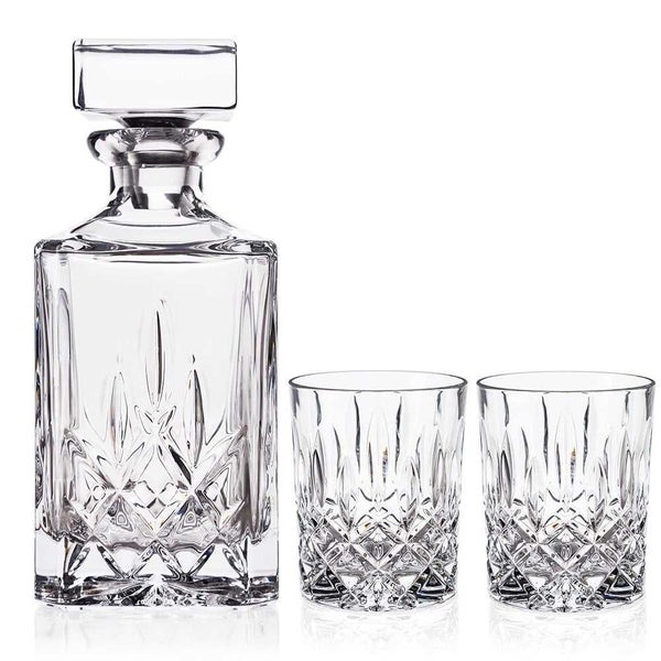 Nachtmann Noblesse Whisky Decanter & Tumbler Set 3pce Carousel 2