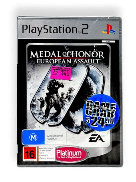 Medal of Honor: European Assault (PS2) *BRAND NEW PLASTIC SEALED* Carousel 1