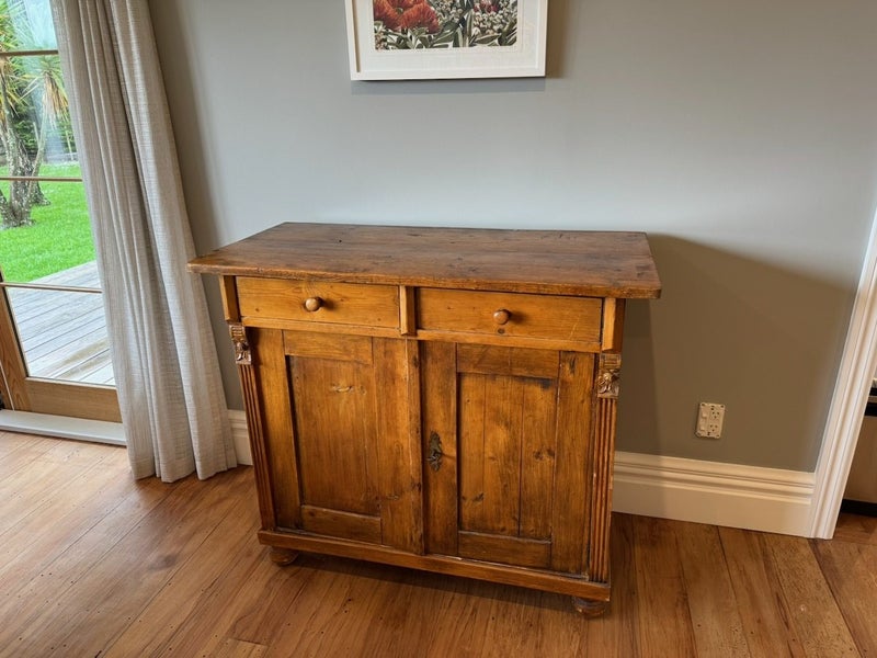 Vintage-Rustic Pine Sideboard64295752016770111