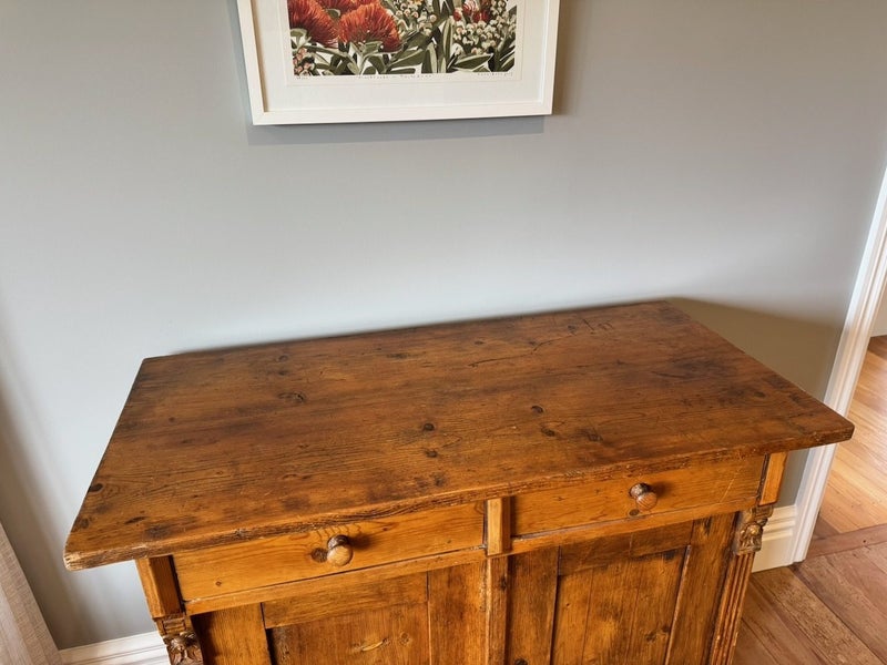 Vintage-Rustic Pine Sideboard64295752016770114