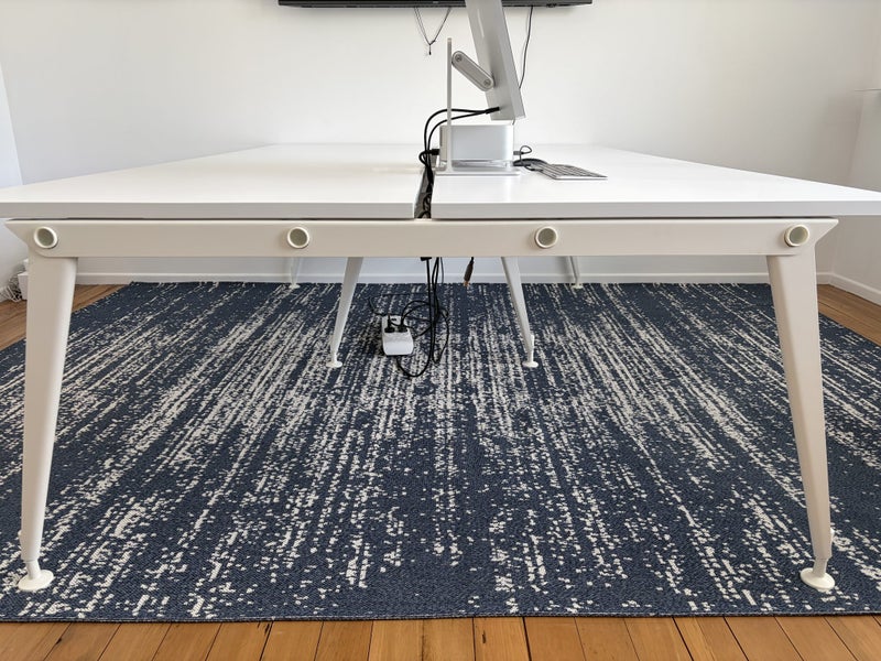 Designer 4-Person Workstation — 2400 × 1600 mm — Excellent Condition64187585413635112