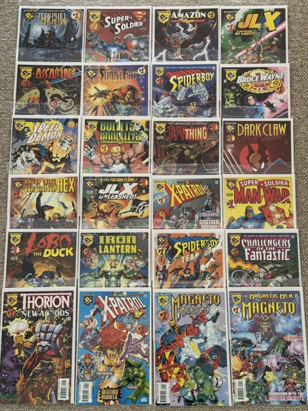 Amalgam 24 Comic Complete Set Marvel DC Comics 1996-1997 VF/NM To NM Carousel 1