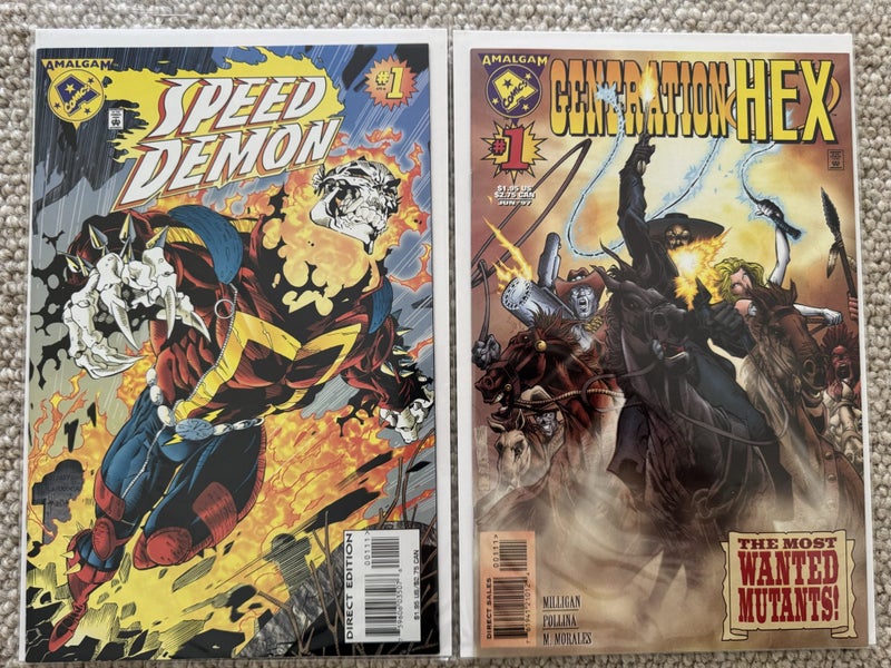 Amalgam 24 Comic Complete Set Marvel DC Comics 1996-1997 VF/NM To NM Carousel 13