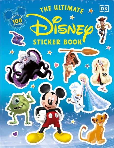 The Ultimate Disney Sticker Book by DK - Paperback Carousel 1