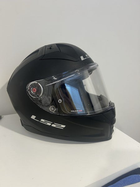 LS2 Helmet and Richa Leather Jacket Carousel 1