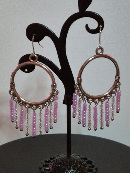 Handmade earrings Carousel 1