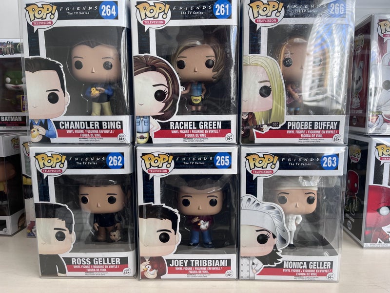 Original Friends Pop Vinyl Set Carousel 1