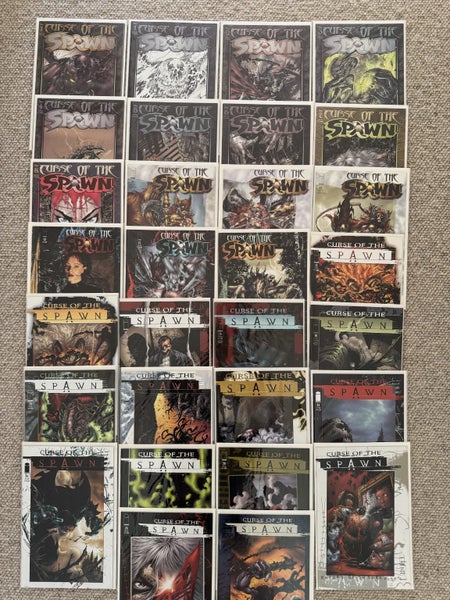 Curse Of The Spawn #1-29 Complete Set Image Comics McFarlane #1 Black & White Carousel 1
