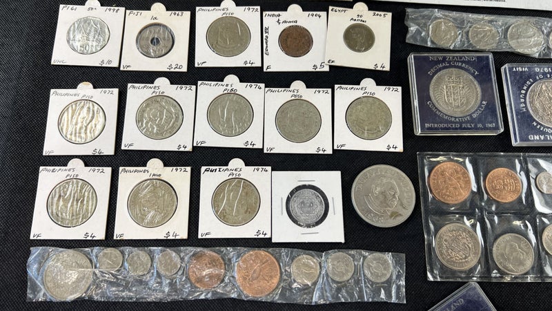 Large World & NZ Coin Collection – Mixed Lot - W693 Carousel 2