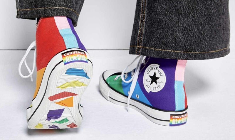 Converse Chuck Taylor All Star Pride High Top, size 36.5 (men’s 4, women’s 6) Carousel 1