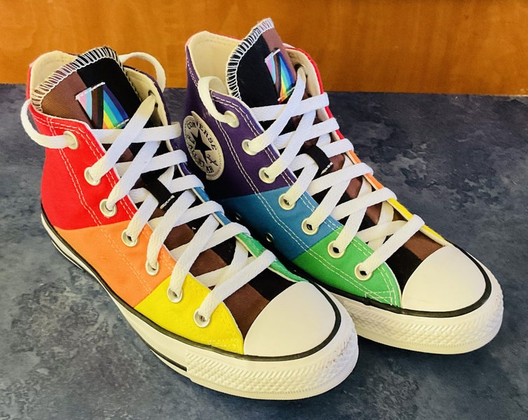 Converse Chuck Taylor All Star Pride High Top, size 36.5 (men’s 4, women’s 6) Carousel 2
