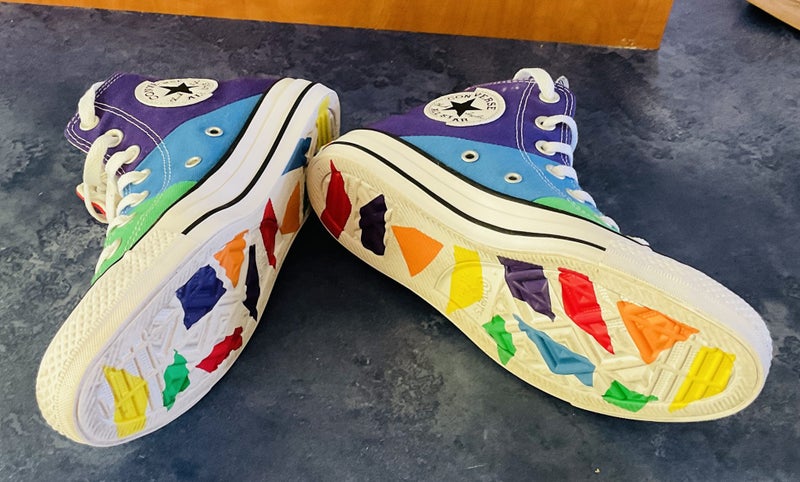 Converse Chuck Taylor All Star Pride High Top, size 36.5 (men’s 4, women’s 6)64527522852995114