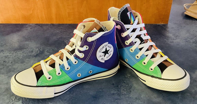 Converse Chuck Taylor All Star Pride High Top, size 36.5 (men’s 4, women’s 6)64527522852995112