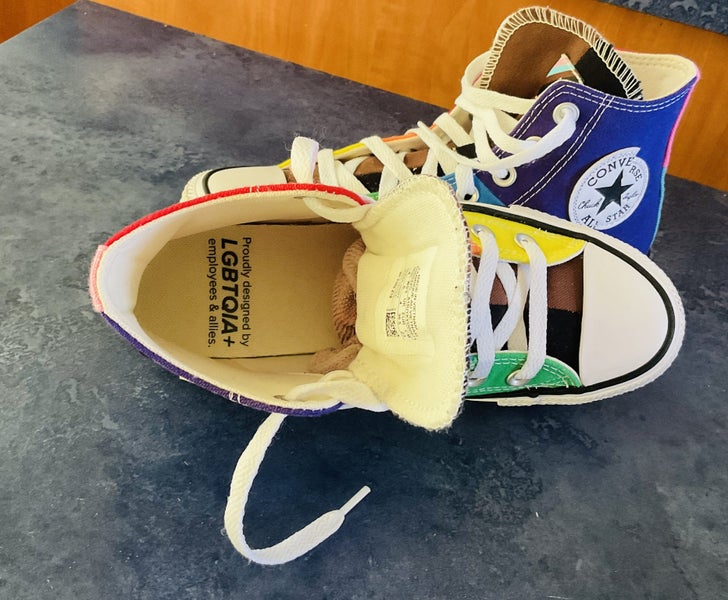 Converse Chuck Taylor All Star Pride High Top, size 36.5 (men’s 4, women’s 6) Carousel 9
