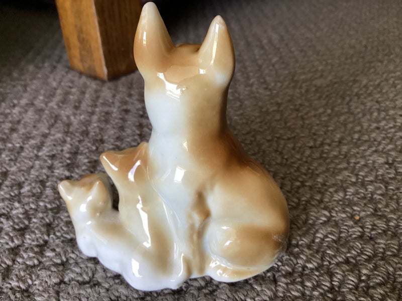 Vintage Dog Ornament – Dog and Puppies Carousel 2