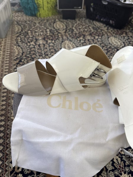 Chloe patent flat with clasp - 40.1/264186887388929112
